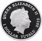 1 Dollar - Elizabeth II Victory Day obverse image