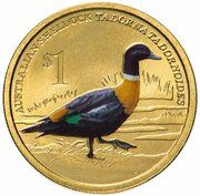 1 Dollar - Elizabeth II Australian Shelduck reverse image