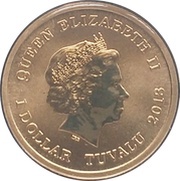 1 Dollar - Elizabeth II Green Catbird obverse image