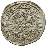 3 Kreuzers - Heinrich, Bohemia, 1628 reverse image