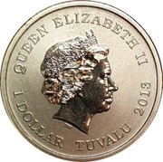 1 Dollar - Elizabeth II Year of the Snake obverse image
