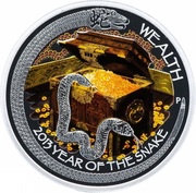 1 Dollar - Elizabeth II Wealth, Tuvalu, 2013 reverse image