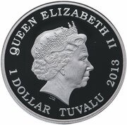 1 Dollar - Elizabeth II Yellow-bellied Sea Snake obverse image