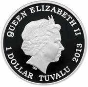 1 Dollar - Elizabeth II Three Headed Dragon obverse image