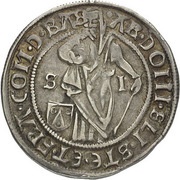 ¼ Guldengroschen/Joachimsthaler obverse image