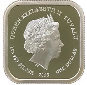 1 Dollar - Elizabeth II Tiananmen Square obverse image