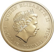 1 Dollar - Elizabeth II Centenary of First Airmail obverse image