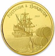 10 Dollars - Elizabeth II Rum Runner reverse image