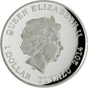 1 Dollar - Elizabeth II American Bald Eagle obverse image