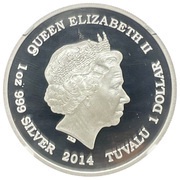 1 Dollar - Elizabeth II Augustus Saint-Gaudens obverse image