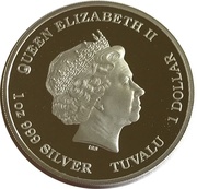 1 Dollar - Elizabeth II Hippocamp and Kelpie obverse image