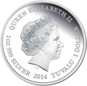 1 Dollar - Elizabeth II Thorny Devil Lizard obverse image