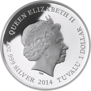 1 Dollar - Elizabeth II The Jolly Roger obverse image