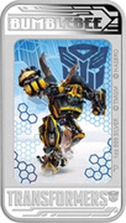 1 Dollar - Elizabeth II Bumblebee, Tuvalu, 2014 reverse image