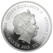 1 Dollar - Elizabeth II Mahogany Glider obverse image
