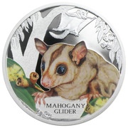 1 Dollar - Elizabeth II Mahogany Glider, Tuvalu, 2015 reverse image