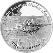 1 Dollar - Elizabeth II The Nautilus, Tuvalu, 2015 reverse image
