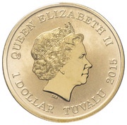 1 Dollar - Elizabeth II Love is in the Air obverse image