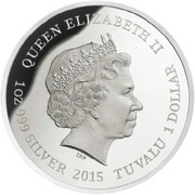 1 Dollar - Elizabeth II Blue Tongue Lizard obverse image