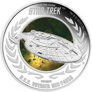 1 Dollar - Elizabeth II U.S.S Voyager NCC-74656, Tuvalu, 2015 reverse image