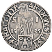 ½ Guldengroschen / Joachimsthaler - Louis I Jagellon obverse image