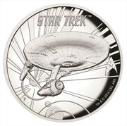 1 Dollar - Elizabeth II USS Enterprise NCC-1701, Tuvalu, 2016 reverse image