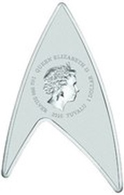 1 Dollar - Elizabeth II Star Trek obverse image