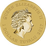 1 Dollar - Elizabeth II Chinese New Year Dragon obverse image