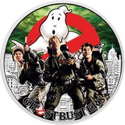 1 Dollar - Elizabeth II Ghostbusters, Tuvalu, 2017 reverse image