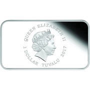 1 Dollar - Elizabeth II Year of the Rooster obverse image