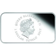 1 Dollar - Elizabeth II Year of the Rooster obverse image