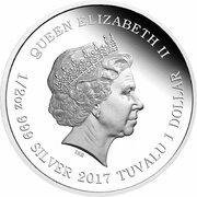 1 Dollar - Elizabeth II Tuzki obverse image