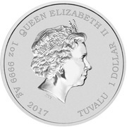 1 Dollar - Elizabeth II Slimer obverse image