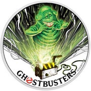 1 Dollar - Elizabeth II Slimer, Tuvalu, 2017 reverse image