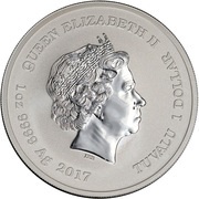1 Dollar - Elizabeth II Stay-Puft obverse image