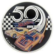1 Dollar - Elizabeth II Hot Wheels, Tuvalu, 2018 reverse image
