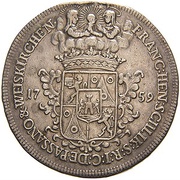 ½ Thaler - Franz Ernst obverse image