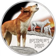 1 Dollar - Elizabeth II Dingo, Tuvalu, 2018 reverse image