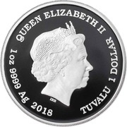 1 Dollar - Elizabeth II Black Panther obverse image