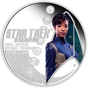 1 Dollar - Elizabeth II Michael Burnham, Tuvalu, 2018 reverse image