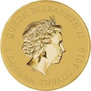1 Dollar - Elizabeth II The Simpson Family obverse image
