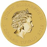 1 Dollar - Elizabeth II Native Bees obverse image