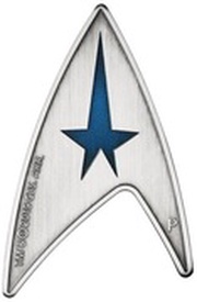1 Dollar - Elizabeth II Starfleet Command Emblem: Delta, Tuvalu, 2019 reverse image