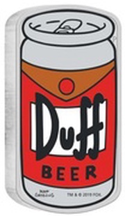 1 Dollar - Elizabeth II Duff Beer, Tuvalu, 2019 reverse image