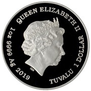 1 Dollar - Elizabeth II Homer Simpson obverse image