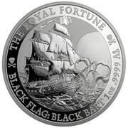 1 Dollar - Elizabeth II The Royal Fortune, Tuvalu, 2020 reverse image