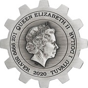 1 Dollar - Elizabeth II Industry in Motion obverse image