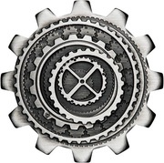 1 Dollar - Elizabeth II Industry in Motion, Tuvalu, 2020 reverse image