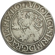 1 Guldengroschen/Joachimsthaler, Bohemia, 1525 reverse image