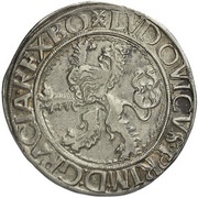 1 Guldengroschen/Joachimsthaler, Bohemia, 1525 reverse image